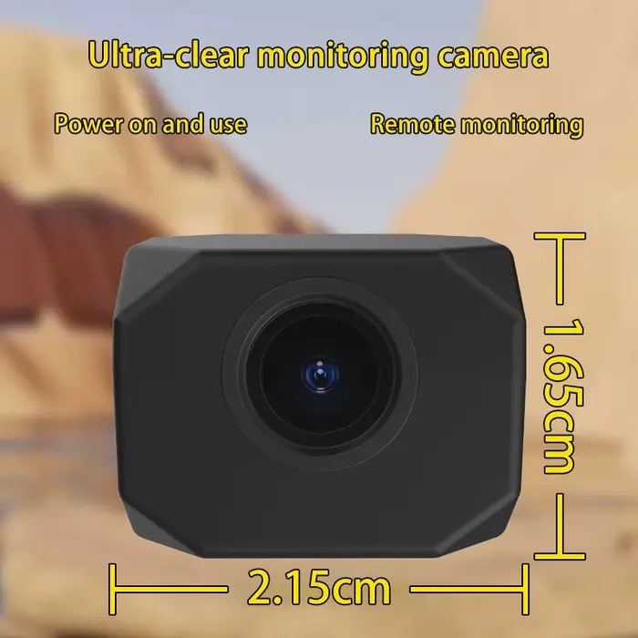 Caméra de sécurité WiFi HD 4K pour la maison, Mini Surveillance IP intérieure intelligente avec appl