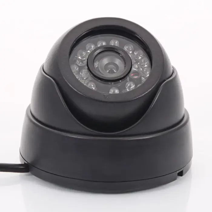 Caméra de permission Intérieure LED 24IR avec Capteur d'Image, CMOS, Vision Nocturne Jour et Nuit, S