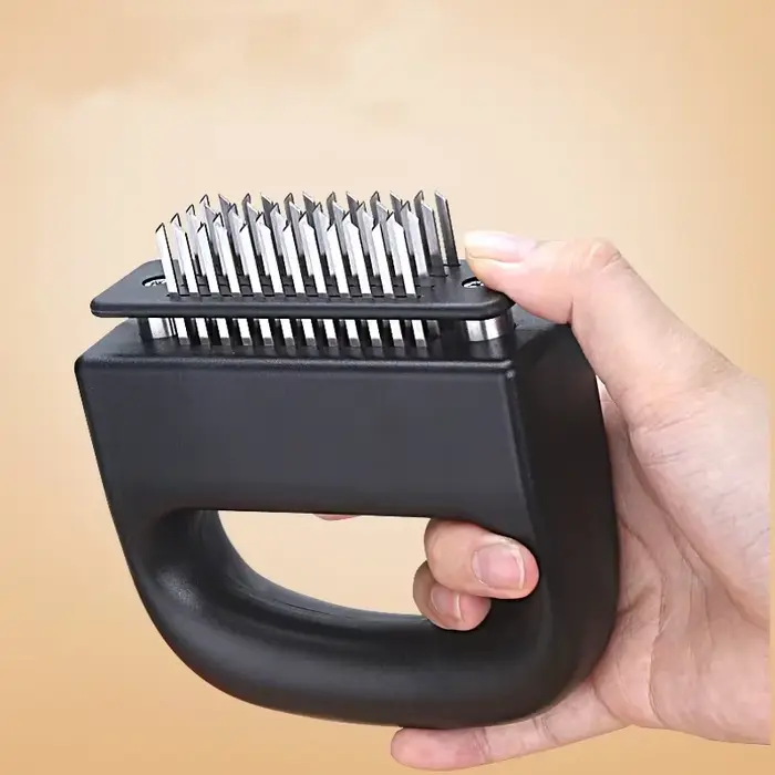 Attendrisseur de viande en acier inoxydable