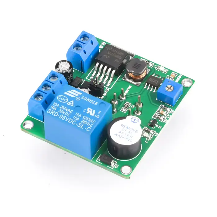 MQ-2 Module de capteur de fumée détecteur de fumée relais d'alarme contrôleur de commutateur 12 V 24
