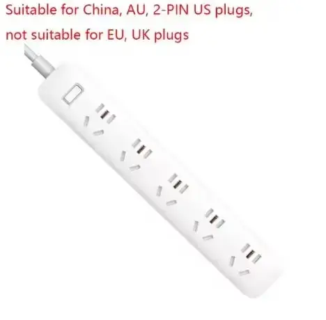 Xiaomi Mijia multiprise 2.1A charge rapide 3USB adaptateur de prise d'extension pour Xiaomi multipri