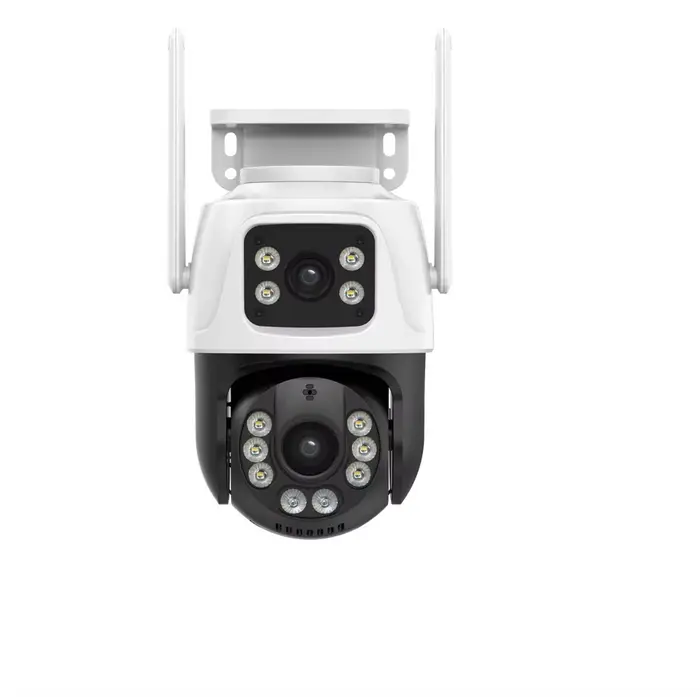 Uzoom 12MP 6K WiFi caméra avec 8X Zoom 3 objectif double écran détection humaine suivi automatique C