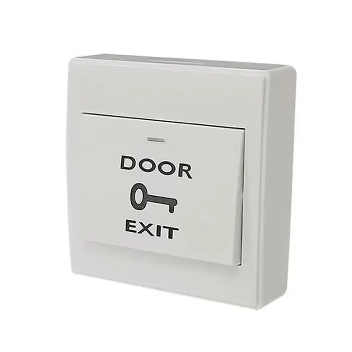 Bouton de sortie avec boîtier inférieur pour interrupteur d'accès de porte, adapté à tous les types 