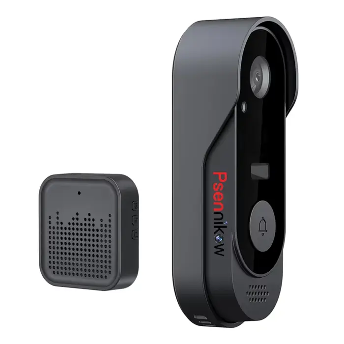 Sonnette de porte sans fil Tuya WIFI, caméra HD, interphone vidéo, sonnette de porte extérieure étan
