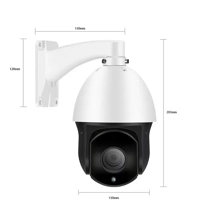 5MP CCTV AHD PTZ sécurité vitesse dôme PTZ caméra 30X zoom optique contrôle analogique mise au point automatique IR vision nocturne AHD BNC HD caméras