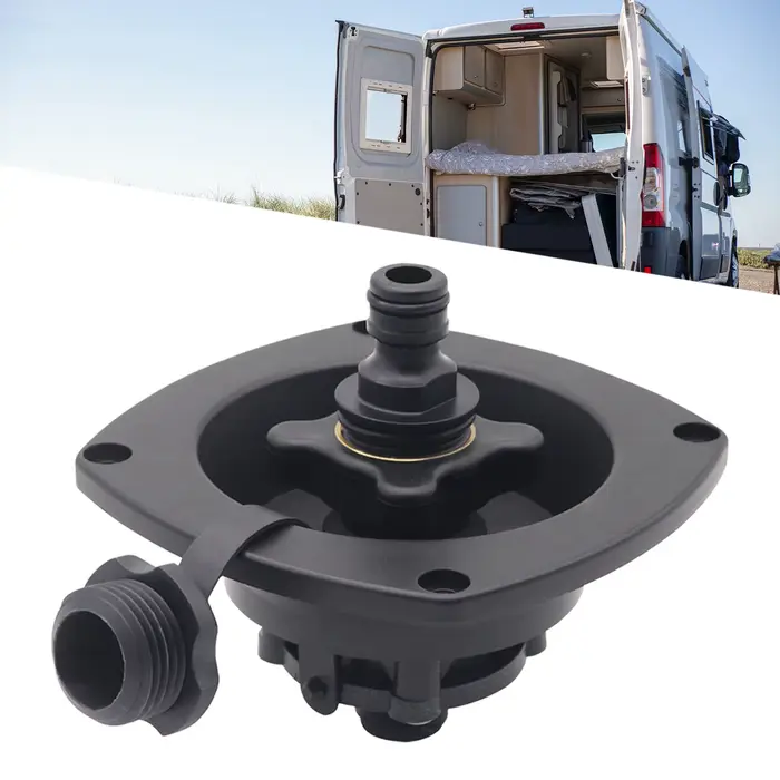 Inlet Filler Cap RV City pour Camping-Car Entree d'Eau par Gravite Compatible Universel pour Vehicules Modifies Occasions Speciales