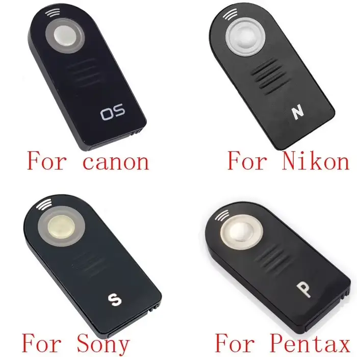 50pcs IR Sans Fil Télécommande pour ML-L3 RC-6 IL nikon Sony pentax Contrôleur avec Batterie