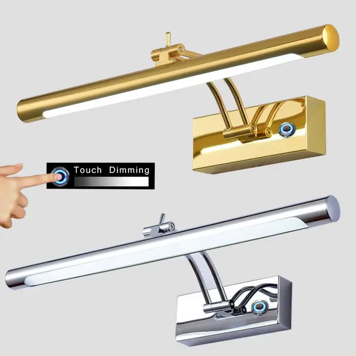 Tactile variateur interrupteur miroir applique murale capteur de mouvement applique murale nordique 