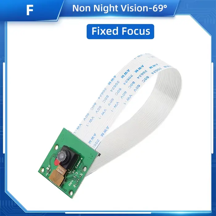 Raspberry Pi 4 Caméra 5MP Vision Nocturne 1080P En Option Grand Angle Fisheye IR-CUT Caméra FF tache