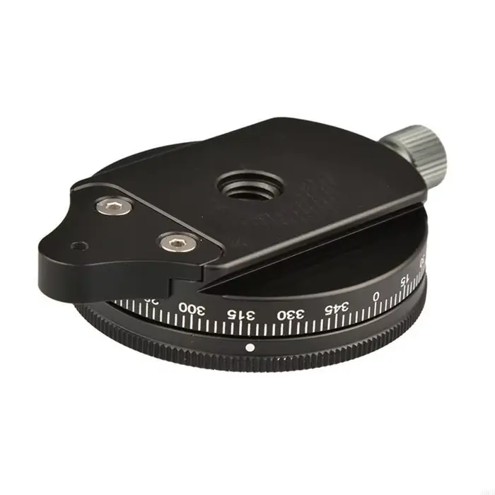 LP-60 Camera Panoramic Panning Base avec plaque type ARCA-SWiss avec niveau bulle
