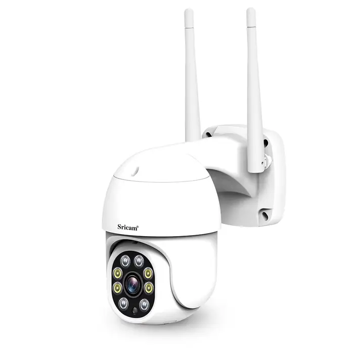 Sricam-Caméra de surveillance extérieure IP WiFi HD 2,0 MP (éventuelles 028), dispositif de sécurité
