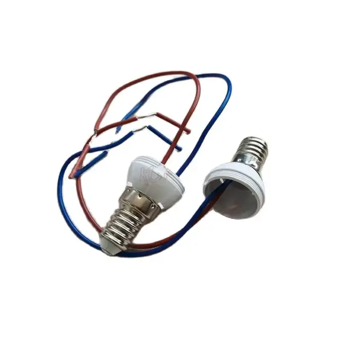 Support de lampe en plastique pour modification d'éclairage en cristal vis de support de lampe, fil,