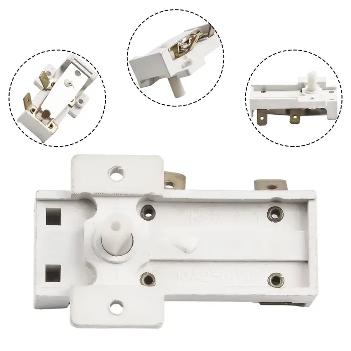 Thermostat de chauffage électrique 250V AC 16A, interrupteur de contrôle de la température, empêche 