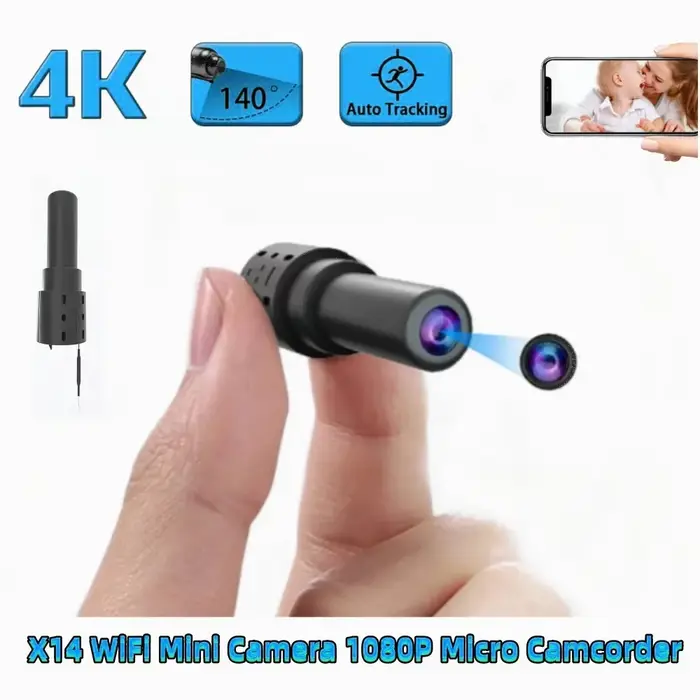 1080P Mini caméra sans fil WiFi Secret maison détection de mouvement vidéo enregistreur vocal DVR multi-usage moniteur