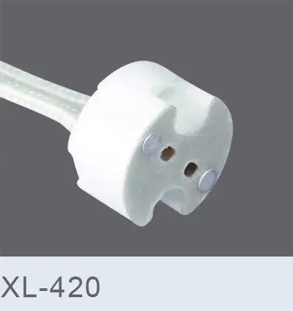 10-200 pcs/lot MR16 MR11 GU5.3 G5.3 G4 connecteur de base de lampe câble base de douille de lampe MR